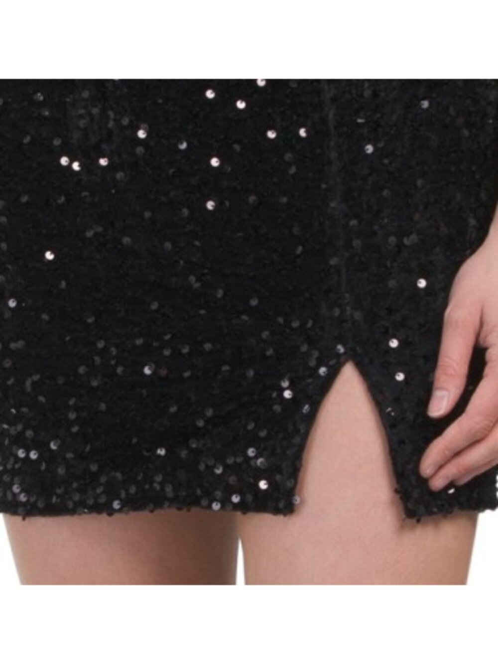 SELFIE LESLIE Bedazzle Open Back Sequin Mini Dress - Picture 5 of 5